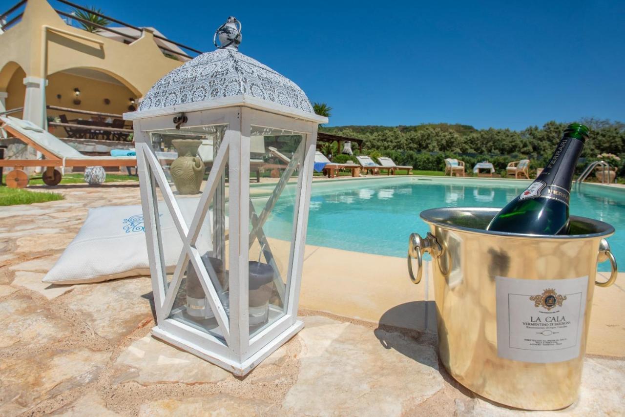 Villa Saige , Piscina Con Idromassaggio Alghero Esterno foto