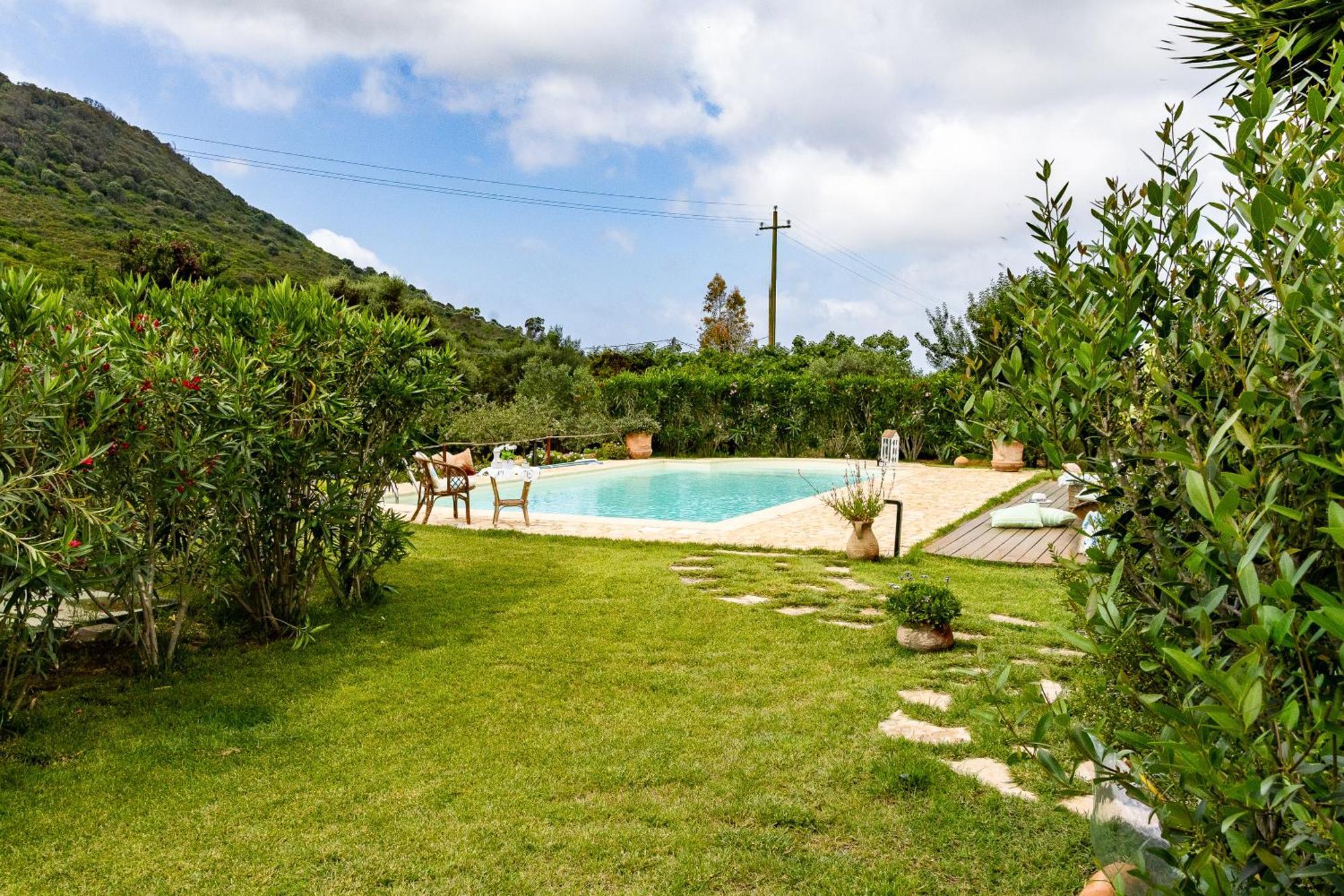 Villa Saige , Piscina Con Idromassaggio Alghero Esterno foto